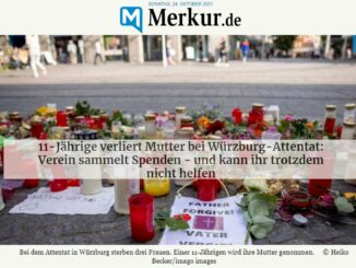 Würzburger Attentat, Kind verliert Mutter, Verein möchte helfen