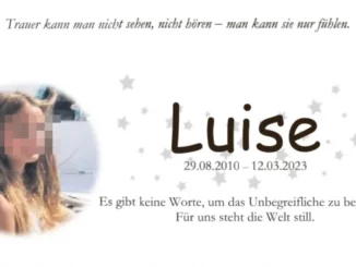 †Luise *29.08.2010-†12.03.2023 12-Jähriges Mädchen in Freudenberg getötet